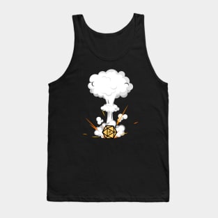 Critical Hit Polyhedral D20 Dice Tabletop RPG Tank Top